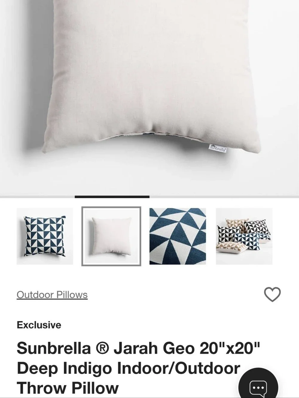 Sunbrella ® Jarah Geo 20